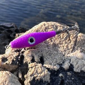 Señuelo garrapatita morado