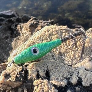 Señuelo garrapatita verde