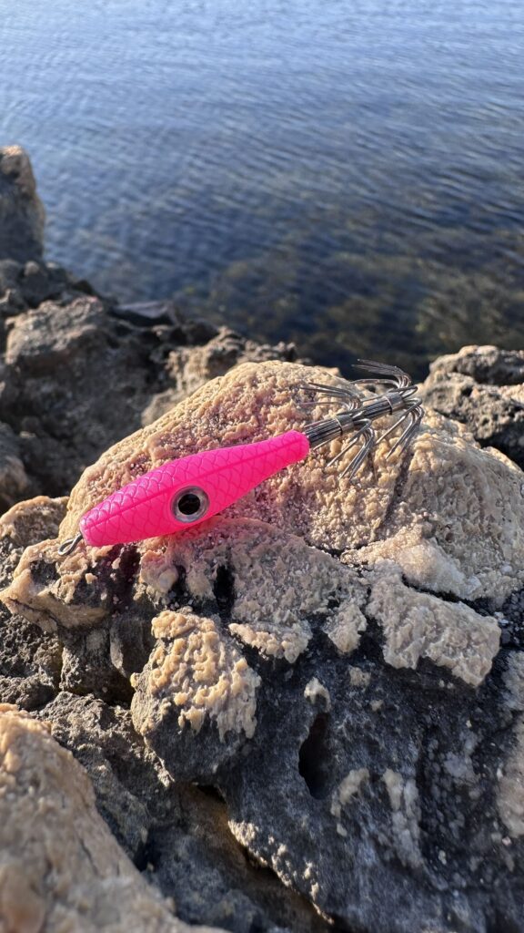 Señuelo garrapatita rosa