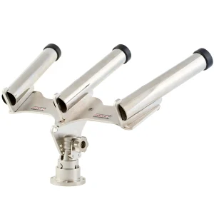 Cañero triple inox