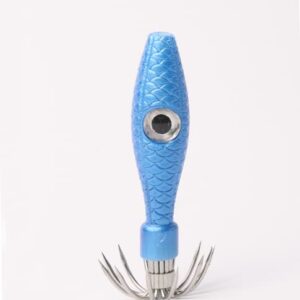 Garrapatita Hollow azul metalizado