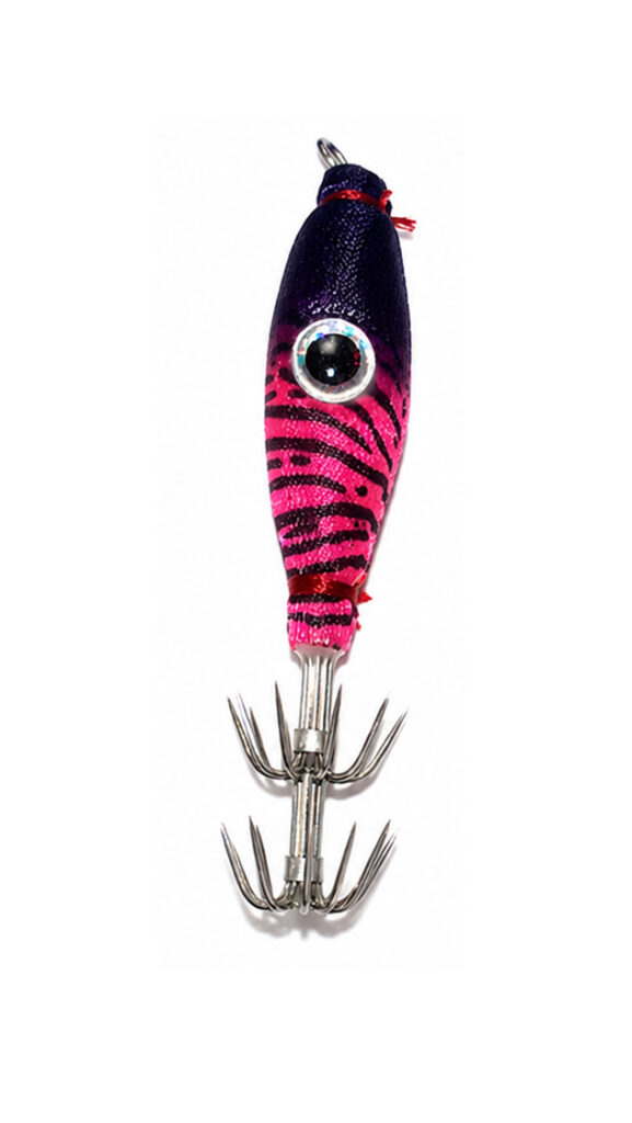 Garrapatita Soft morado y fucsia cebra