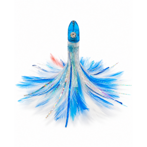 Pluma bolarín azul