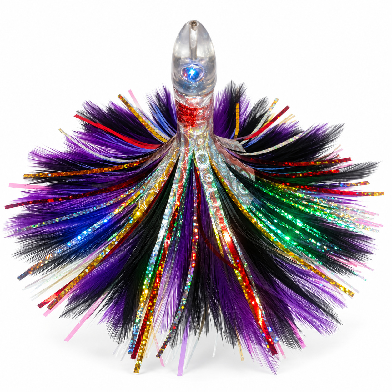 Pluma bolarín Morado oscuro